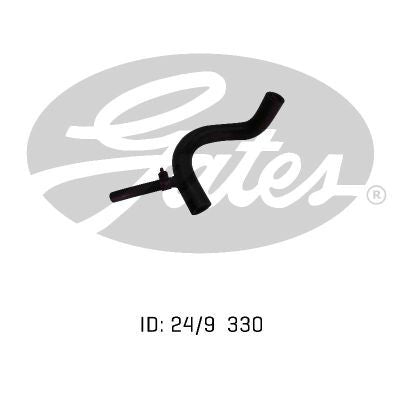 Lower Radiator Hose GATES 02-0905 for MORRIS MINI 1962-1969 1.3L Petrol