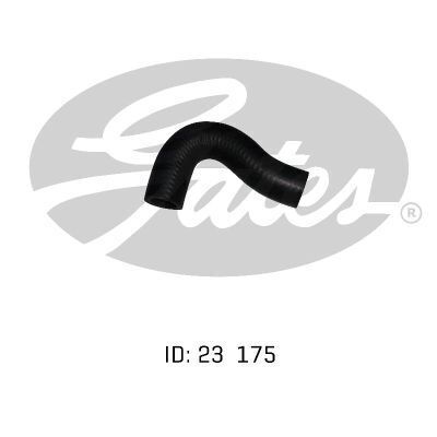 Upper Radiator Hose Gates 02-0924 for MORRIS MINI 1.3L 09/62-08/69 FWD PETROL