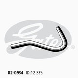 Radiator Hose Gates 02-0934 For FORD CAPRI 1970-1974 Petrol 3L