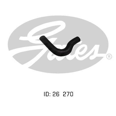 Upper Radiator Hose Gates 02-0950 for NISSAN DATSUN 120Y KB 210 A F-11 1.2L 1974-80 PETROL