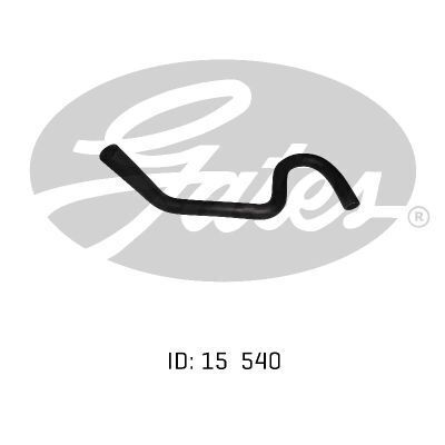 Heater Hose Gates 02-0969 for HOLDEN GEMINI TD TF TE TG 1.6L RWD PETROL