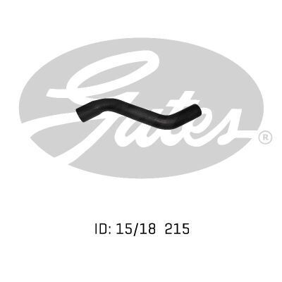 Heater Hose Gates 02-0971 for HOLDEN GEMINI TC TD TX TF TE TG RWD 1.6L RWD PETROL