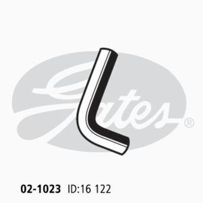 Heater Hose Gates 02-1023 for Subaru Vortex 1.8L Toyota Celica 2L Petrol
