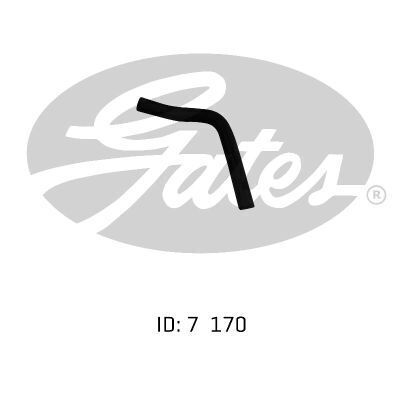Heater Hose Gates 02-1069 For FORD LASER 1999-2002 1.6L Petrol