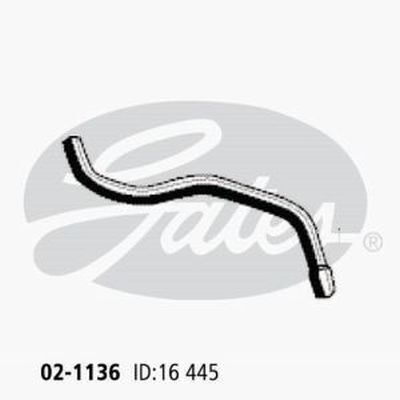 Heater Hose Gates 02-1136 for HYUNDAI ELANTRA XD 1.8L 2L FWD PETROL