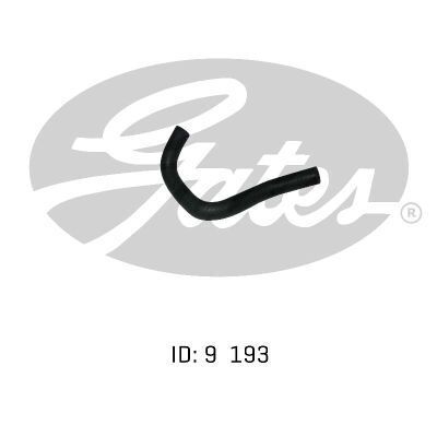 Heater Hose Gates 02-1204 for FORD FESTIVA WB WD WF