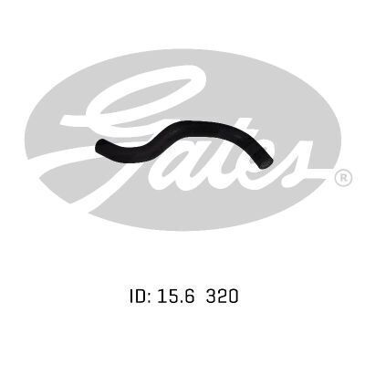 Heater Hose Gates 02-1265 for SUBARU FORESTER SG 2.5L 2002-08
