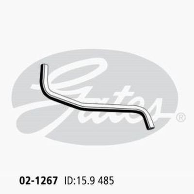 Heater Hose Gates 02-1267 for SUZUKI SWIFT MZ EZ 1.5L 2005-2011 PETROL