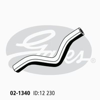 Heater Hose Gates 02-1340 for DAIHATSU SIRION M100 1L 1998-2005 PETROL