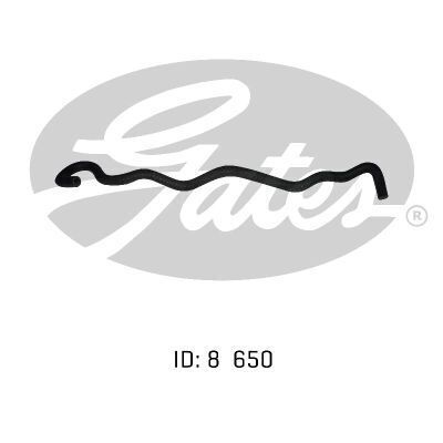 Heater Hose Gates 02-1358 for NISSAN NAVARA D40 2.5L 2008-2015 DIESEL
