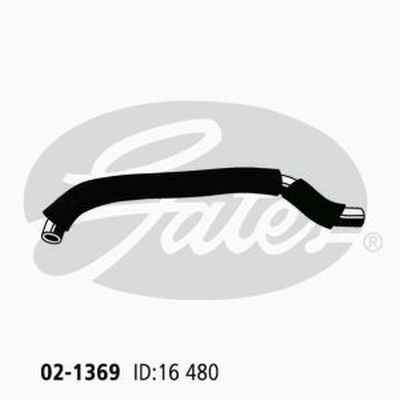 Heater Hose Gates 02-1369 for Toyota Kluger MCU28R 3.3L 2003-2007 Petrol