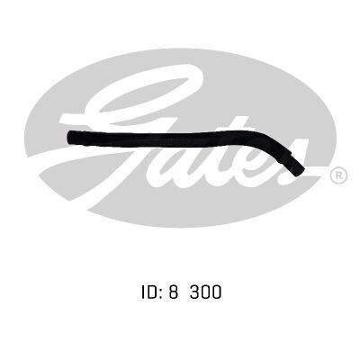 Heater Hose Gates 02-1370 for Toyota Kluger MCU28R 3.3L 2003-2007 Petrol