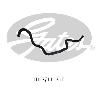 Heater Hose Gates 02-1406 for MAZDA 2 DE DH 1.5L 2007-2014 PETROL