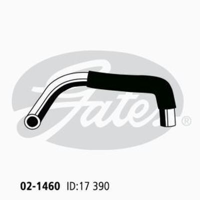 Heater Hose Gates 02-1460 for Toyota Landcruiser Prado 3L 2006-2010 Diesel