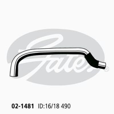 Heater Hose Gates 02-1481 for Toyota Rav4 SXA11 2L 1994-00