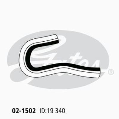 Heater Hose Gates 02-1502 for HOLDEN EPICA EP 2.5L 2007-2011 FWD PETROL