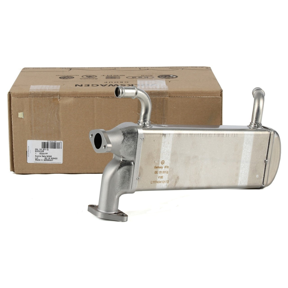 Cooler 03L131511Q for Volkswagen