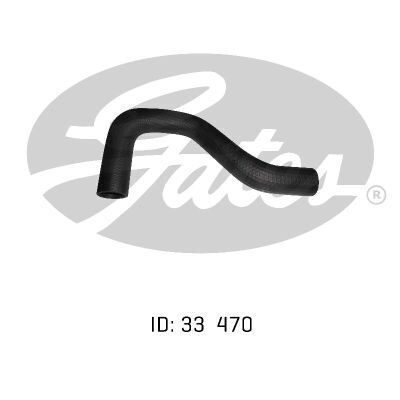 Radiator Hose Upper Gates 05-0336 for MAZDA 929 2L PETROL