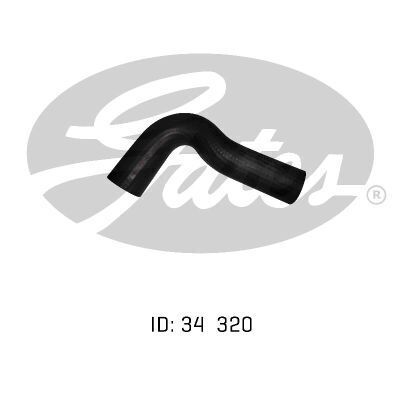 Radiator Hose Lower Gates 05-0337 for MAZDA 929 HB LA 2L PETROL
