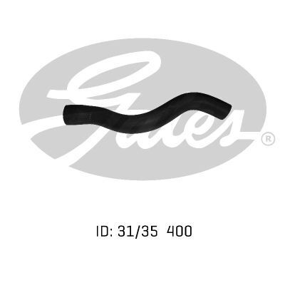 Radiator Hose Upper Gates 05-0413 for VOLVO 240 P242 2.3L PETROL