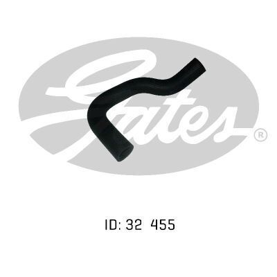 Radiator Hose Lower Gates 05-0433 for Toyota Corolla KE70 1.3L 1981-1985 Petrol