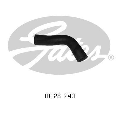 Radiator Hose Lower Gates 05-0483 for SUZUKI CARRY ST90V 0.8L 1979-1985 PETROL