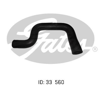 Radiator Hose Upper Gates 05-0521 for MAZDA 929 HB 2L 1984-1986 PETROL