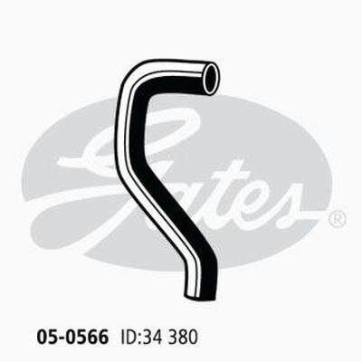 Radiator Hose Upper Gates 05-0566 for FORD ECONOVAN 1.6L 1979-1984 PETROL