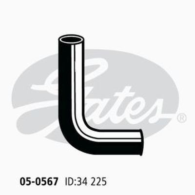 Radiator Hose Lower Gates 05-0567 for FORD ECONOVAN 1.6L 1979-1984 PETROL