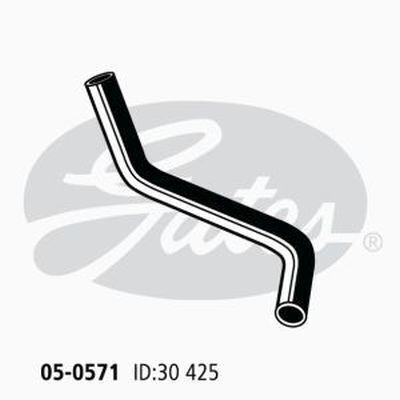 Radiator Hose Lower Gates 05-0571 for Toyota Corolla AE71 1.6L 1981-1985 Petrol