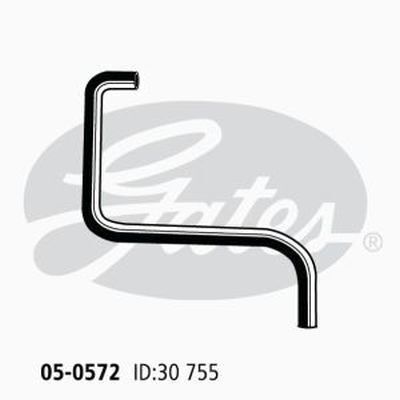 Radiator Hose Upper Gates 05-0572 for Mitsubishi L200 Toyota Corolla Petrol
