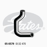 Radiator Hose Lower Gates 05-0579 for TOYOTA HIACE 2L 1977-1983 PETROL
