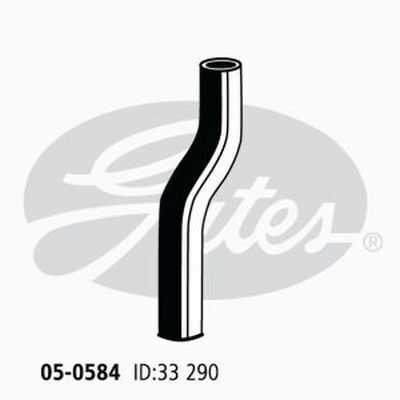 Upper Radiator Hose Gates 05-0584 for MITSUBISHI L300 EXPRESS 1.8L 2L PETROL
