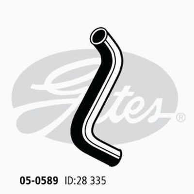 Radiator Hose Upper Gates 05-0589 for HOLDEN ASTRA NISSAN PULSAR PETROL