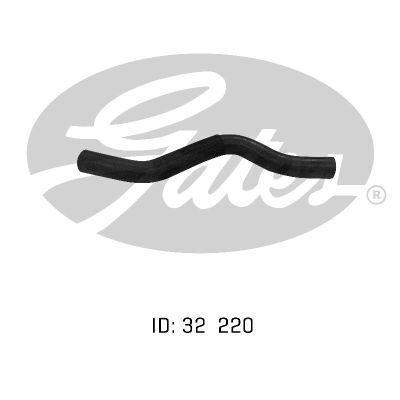 Upper Radiator Hose Gates 05-0644 For Toyota Camry 1987-1991 SV21 2L Petrol