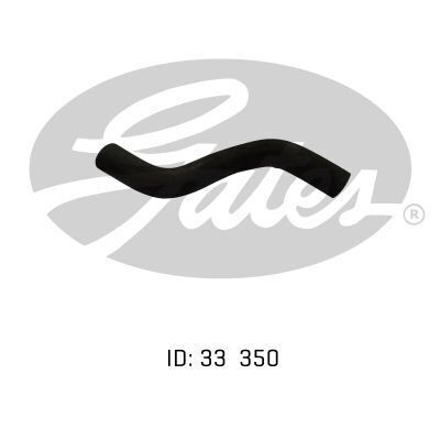 Radiator Hose Upper Gates 05-0739 for FORD CAPRI SA 1.6L 1989-1990 PETROL