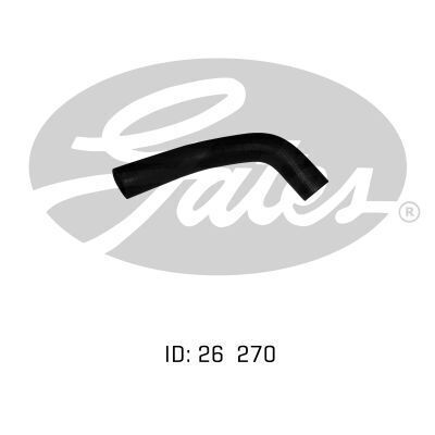 Radiator Hose Upper Gates 05-0752 for FORD FESTIVA WA 1.3L 1991-1994 PETROL