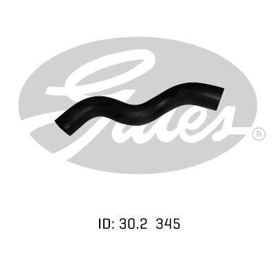 Radiator Hose Upper Gates 05-0809 for Holden Rodeo TF C/Chassis  TD 4x4 (TFS55) 2.8 Diesel 4JB1-T