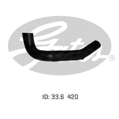 Radiator Hose Lower Gates 05-0844 for MITSUBISHI PAJERO 2.5L 1986-1989 DIESEL