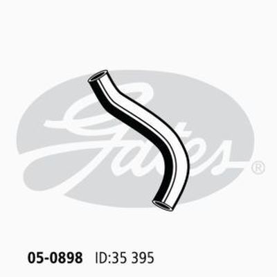 Lower Radiator Hose Gates 05-0898 For Toyota Tarago