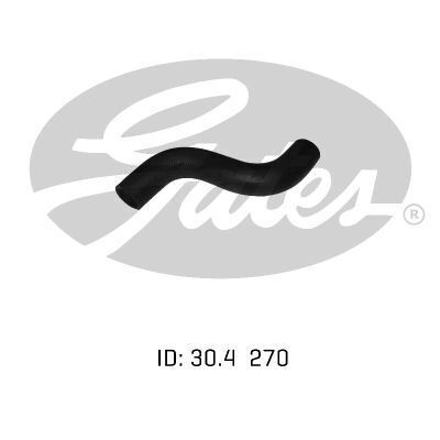 Radiator Hose Lower Gates 05-0967 for Toyota Camry VZV21 2.5L 1988-1993 Petrol