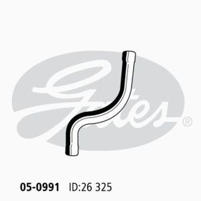 Radiator Hose Upper Gates 05-0991 for SEAT CORDOBA 6K1 6K2 1.8L 1995-1997 PETROL