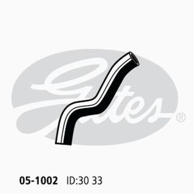 Radiator Hose Upper Gates 05-1002 For HOLDEN