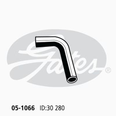 Radiator Hose Upper Gates 05-1066 for DAIHATSU CHARADE G102 1.3L 1988-1993 PETROL