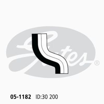 Radiator Hose Lower Gates 05-1182 For HOLDEN