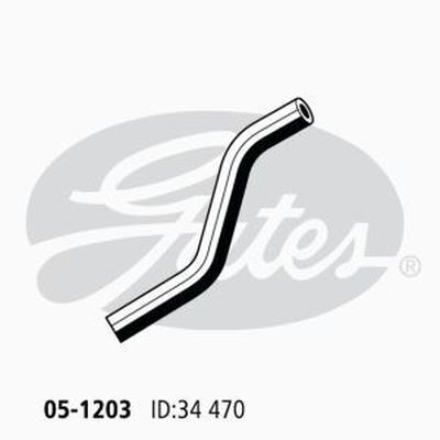 Radiator Hose Upper Gates 05-1203 for MITSUBISHI MAGNA TR TS 2.6L 1991-1996 PETROL