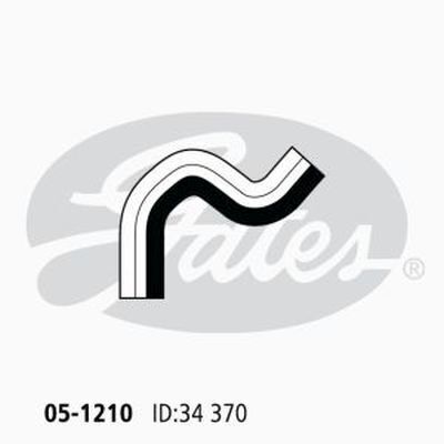 Radiator Hose Upper Gates 05-1210 For NISSAN