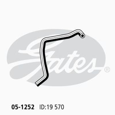 Radiator Hose Lower Gates 05-1252 for HONDA CIVIC INTEGRA 1.5L 1.6L PETROL
