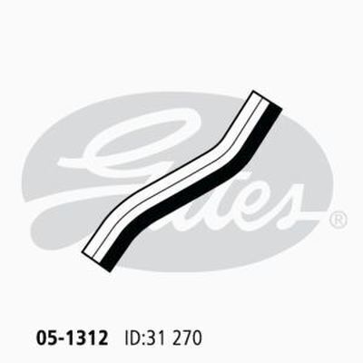 Radiator Hose Upper Gates 05-1312 for DAIHATSU FEROZA 1.6L 1988-1999 PETROL
