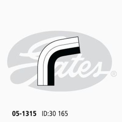 Radiator Hose Upper Gates 05-1315 for DAIHATSU FEROZA 1.6L 1988-1999 PETROL